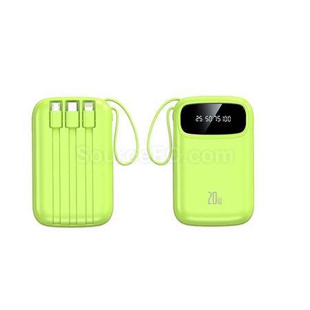 客製化3C認證自帶線移動電源禮品
