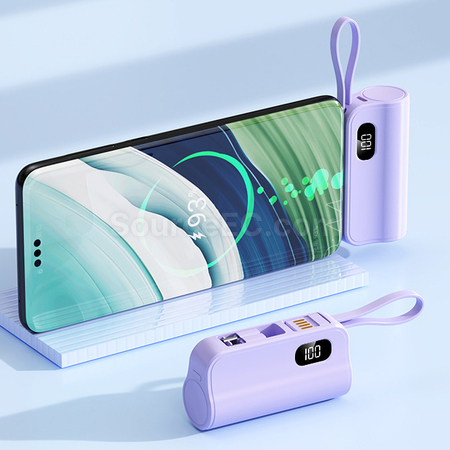 客製化膠囊行動電源帶支架禮品