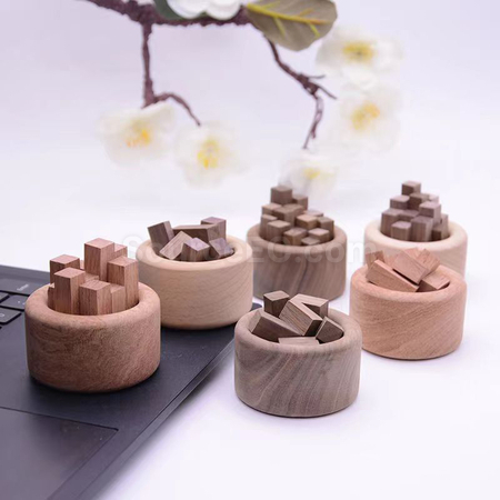 客製化小柴堆擴香木禮品