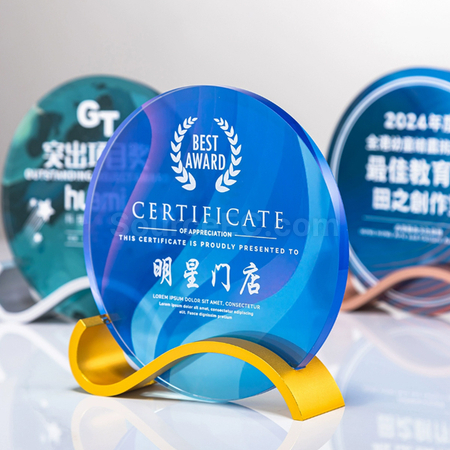 客製化水晶獎座禮品