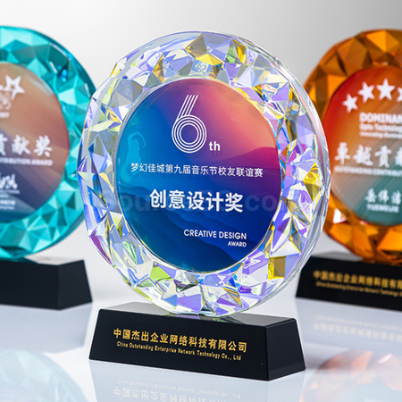 客製化水晶獎座禮品
