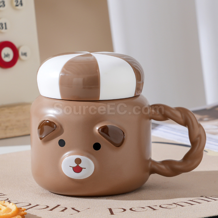 客製化可愛動物馬克杯禮品