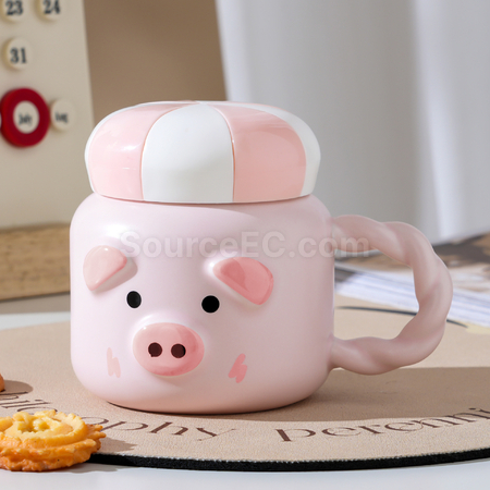 客製化可愛動物馬克杯禮品
