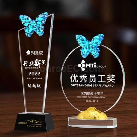 客製化水晶獎座禮品