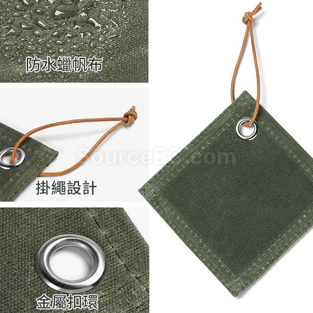 客製化方形隔熱防水帆布杯墊禮品