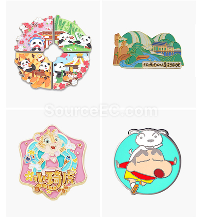 客製化金屬流沙冰箱貼禮品