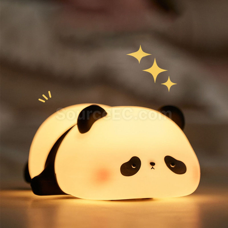客製化熊貓小夜燈/拍拍燈禮品