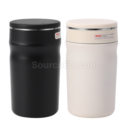 客製化316旋轉開蓋咖啡杯禮品