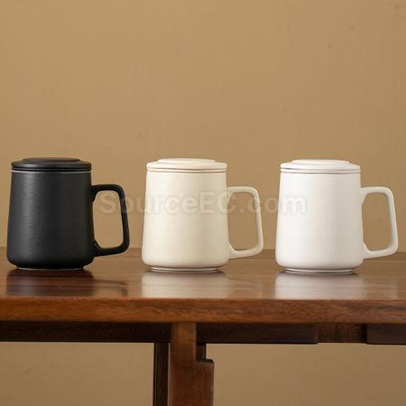 客製化陶瓷杯（茶水分離泡茶）禮品