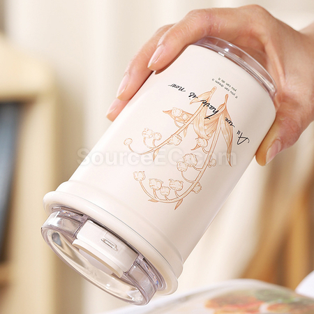 客製化不銹鋼雙飲咖啡杯禮品