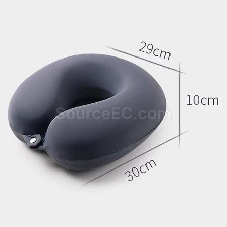 客製化可折疊收納記憶棉頸枕-圓形禮品