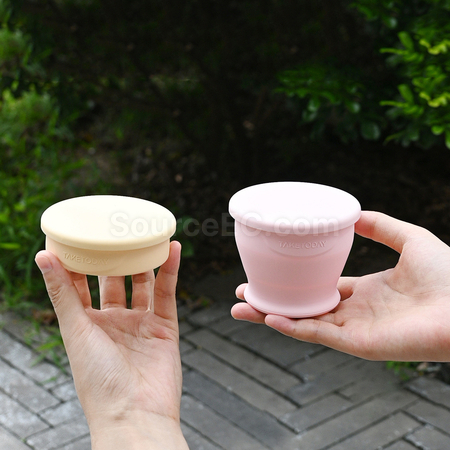 客製化150ML 折疊矽膠杯禮品