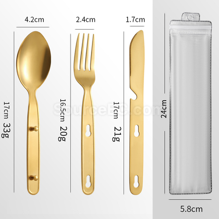 客製化不銹鋼餐具套裝禮品