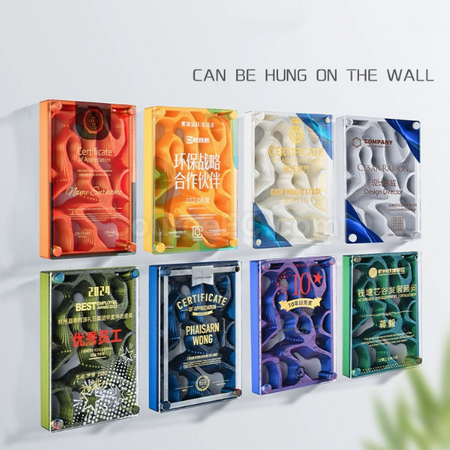 客製化創意3D水晶獎牌禮品