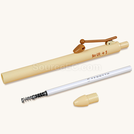 客製化趣味解壓木魚筆禮品