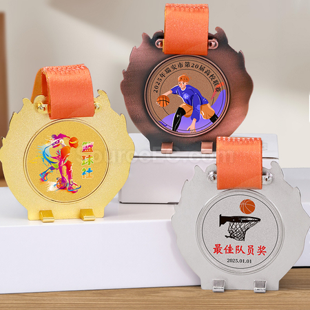 客製化足球金屬獎牌禮品