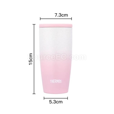 客製化膳魔師（THERMOS）不鏽鋼陶瓷塗層內膽保溫杯禮品