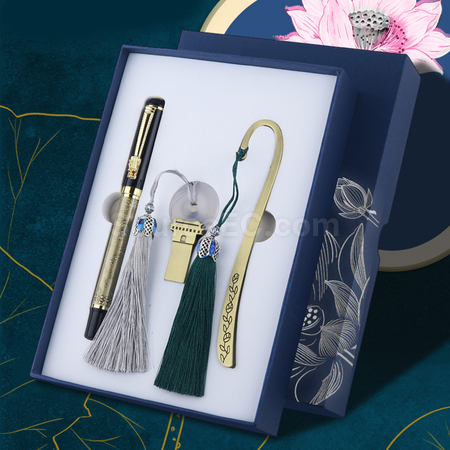 典雅古風隨身碟商務禮品套裝