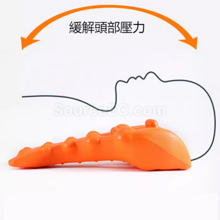 客製化頸椎脊椎按摩枕禮品