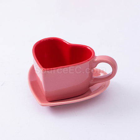 客製化陶瓷咖啡杯碟套裝禮品