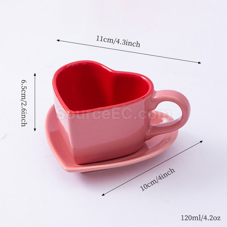客製化陶瓷咖啡杯碟套裝禮品