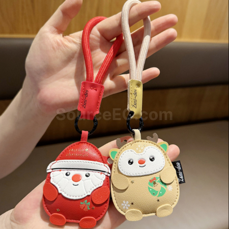 客製化聖誕鑰匙扣掛件禮品