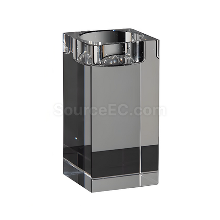 客製化浪漫水晶蠟燭台擺件禮品