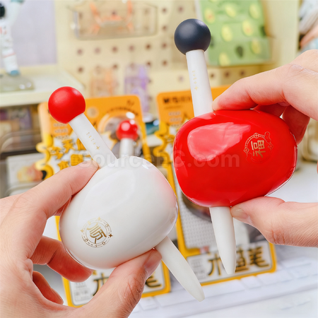 客製化減壓木魚筆禮品