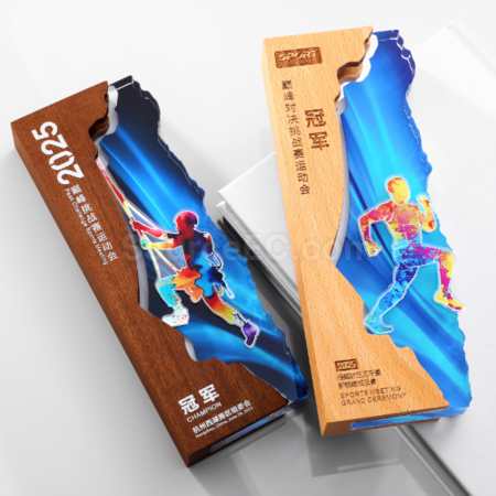客製化高爾夫亞克力獎座禮品
