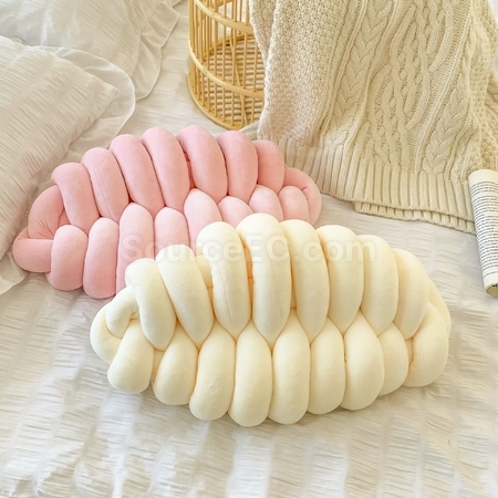 客製化樹葉編織抱枕坐墊禮品