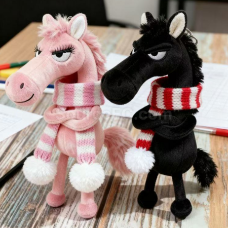 客製化高冷小馬掛件鑰匙扣禮品