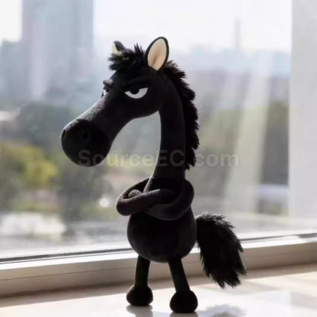 客製化高冷小馬掛件鑰匙扣禮品
