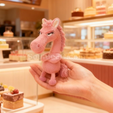 客製化高冷小馬掛件鑰匙扣禮品
