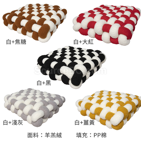 客製化編織靠背抱枕禮品