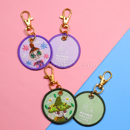 客製化刺繡掛件繡花鑰匙扣禮品
