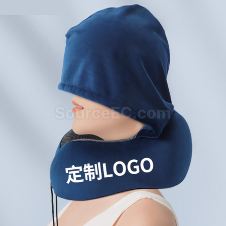 客製化連帽護頸u型枕禮品