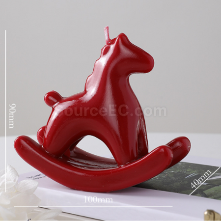 客製化新年搖搖馬香薰蠟燭禮品