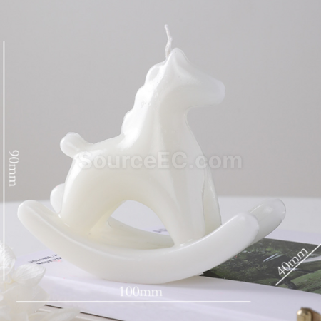 客製化新年搖搖馬香薰蠟燭禮品