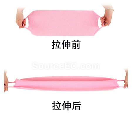 客製化彈性雙面搓澡毛巾禮品