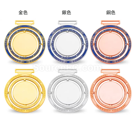 客製化旋轉金屬獎牌禮品