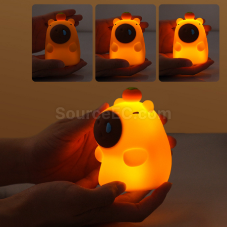 客製化卡皮巴拉拍拍小夜燈禮品