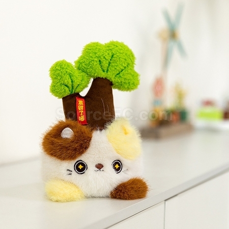 客製化小貓植物盆栽禮品
