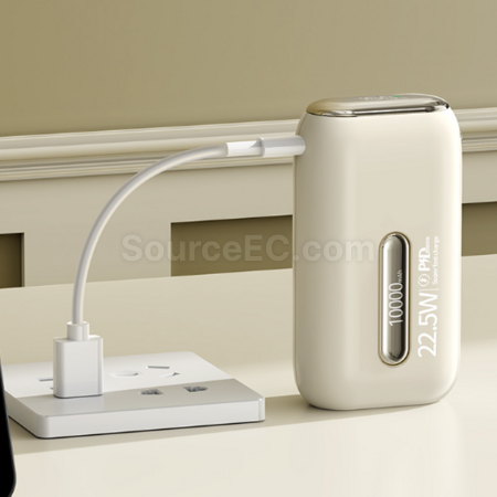 客製化3c認證自帶線快充行動電源禮品