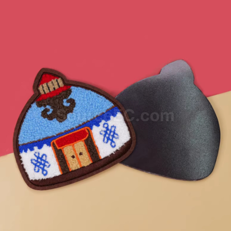 客製化刺繡織嘜冰箱貼（可客製化）禮品