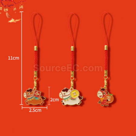 客製化馬年小馬鑰匙扣掛件禮品