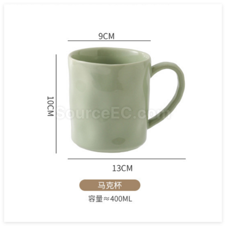 客製化奶油風陶瓷杯禮品