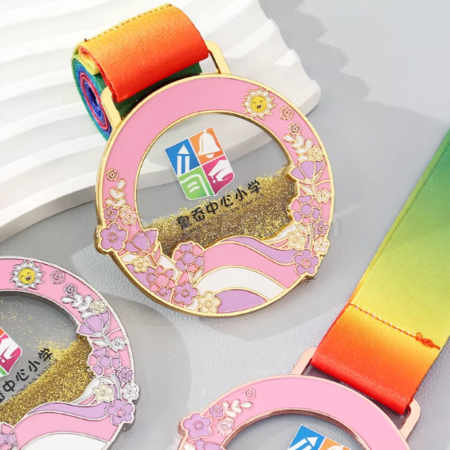 客製化流沙金屬獎牌禮品