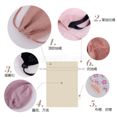 客製化絨布束口袋禮品