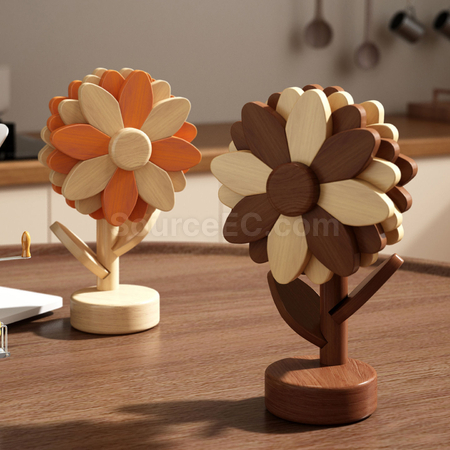 客製化環保向日葵餐墊隔禮品