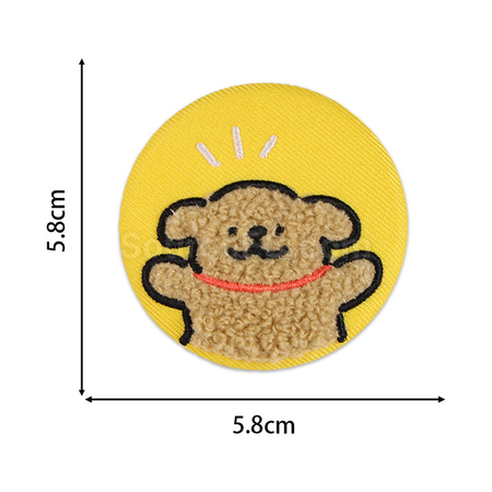 客製化毛巾刺繡徽章禮品